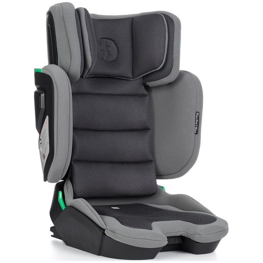 PETITE&MARS - Autositz FLEX PRO i-Größe 100-150 cm (15-36 kg) grau