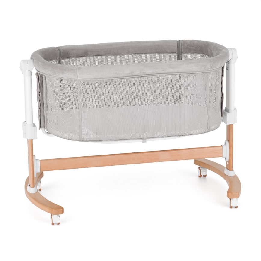PETITE&MARS - Babybett 2-in-1 GLORY grau