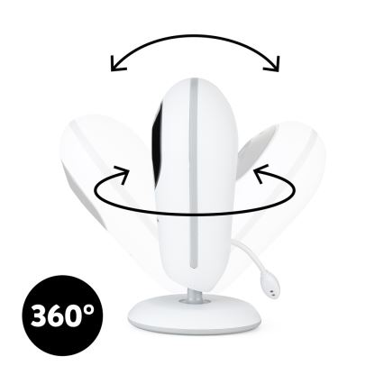 PETITE&MARS - Babyphone vidéo NANO 4.0 3,7V 1760 mAh