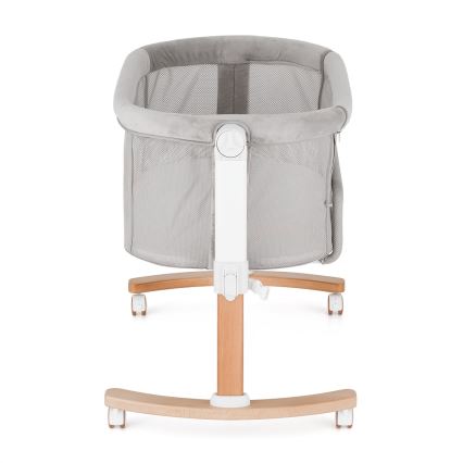 PETITE&MARS - Berceau pour bébé 2en1 GLORY gris