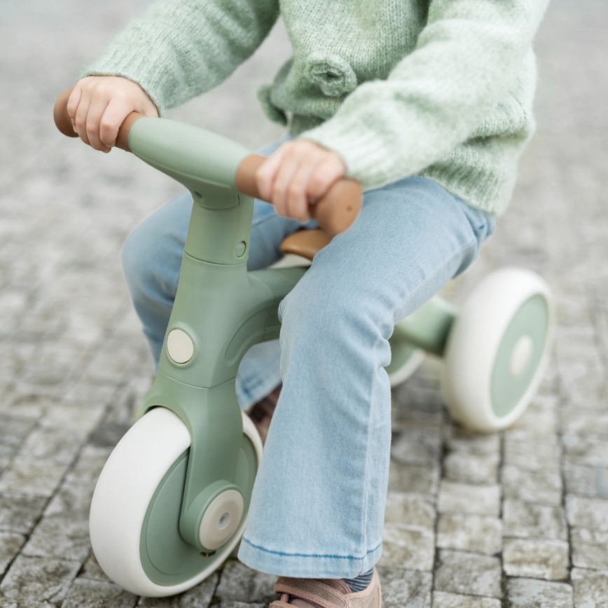 PETITE&MARS - Bicicletta senza pedali 3 in 1 BINGO Sage Leaf per bambini