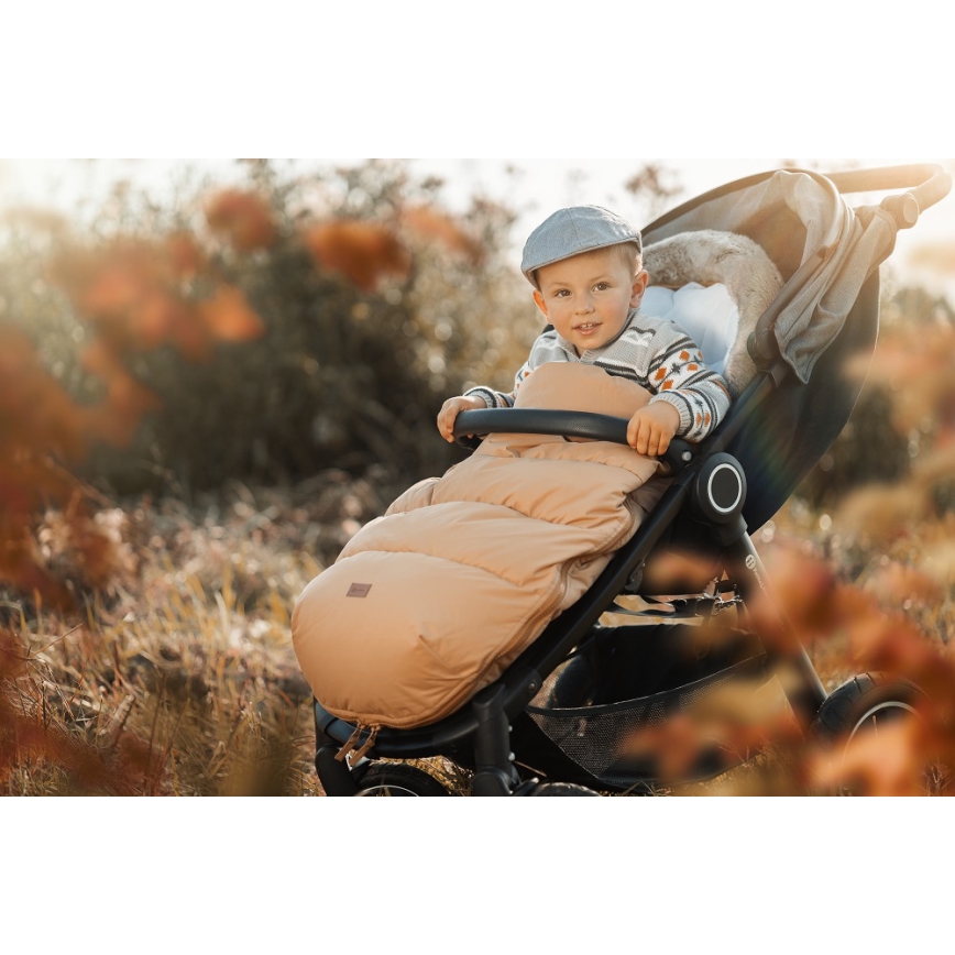 PETITE&MARS - Coprigambe per bambini 4in1 COMFY Elegant Caramel/Beige marrone