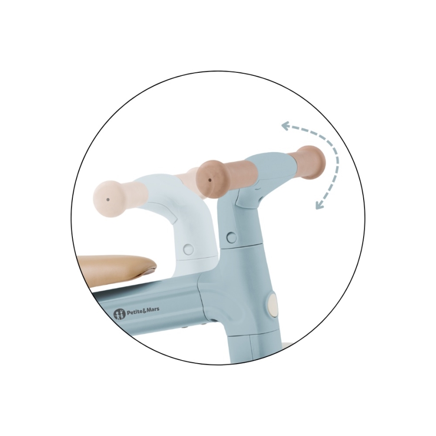 PETITE&MARS - Draisienne pour enfants 3 en 1 BINGO Stering Bleu