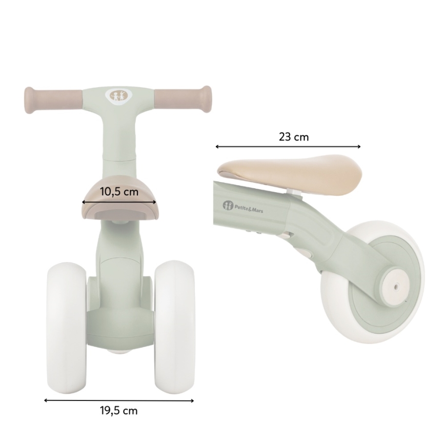 PETITE&MARS - Draisienne pour enfants 3 en 1 BINGO Stering Bleu