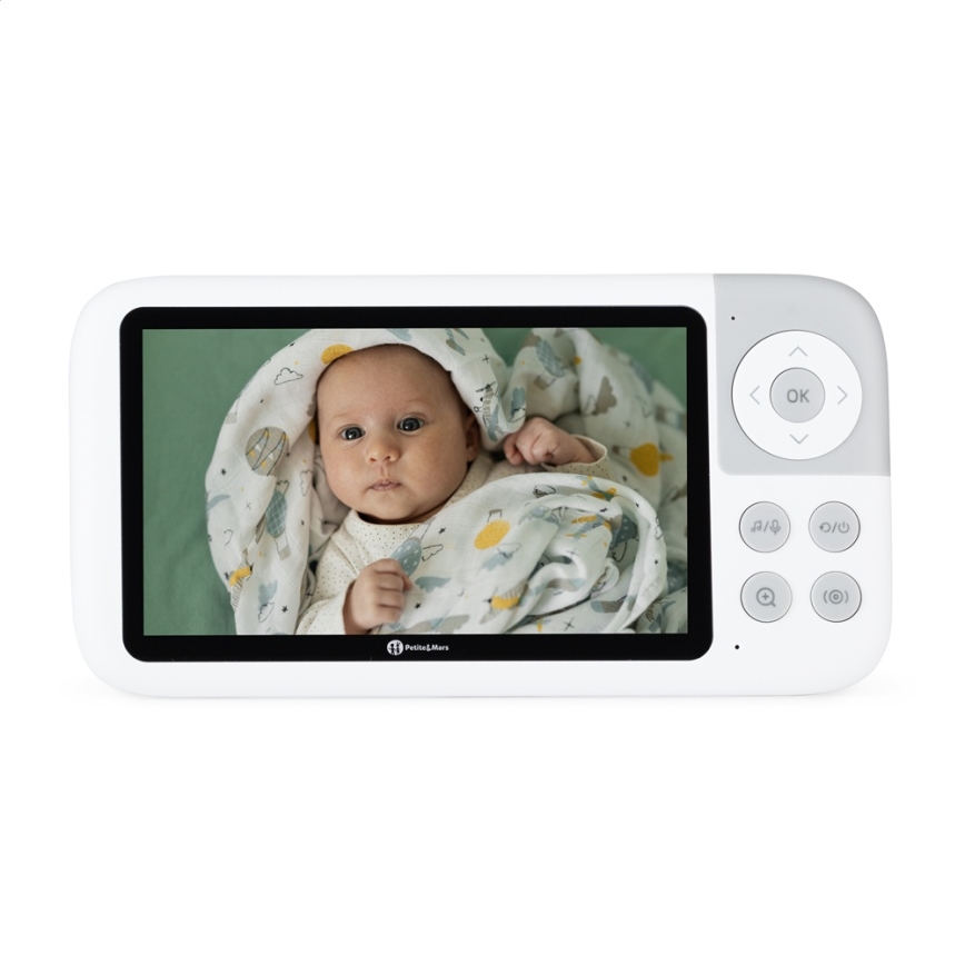 PETITE&MARS - Écoute-bébé avec moniteur EVE 5.0 3,8V 3050 mAh