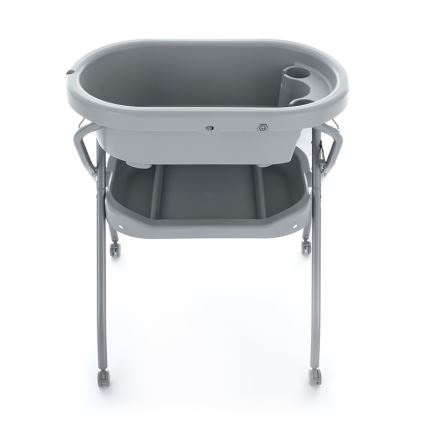 PETITE&MARS - Fasciatoio con vasca da bagno SPA 3in1 grigio