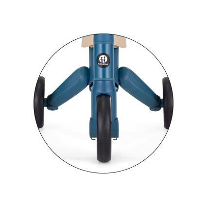 PETITE&MARS - Kinder-Dreirad 4-in-1 DRIFT Ozeanblau