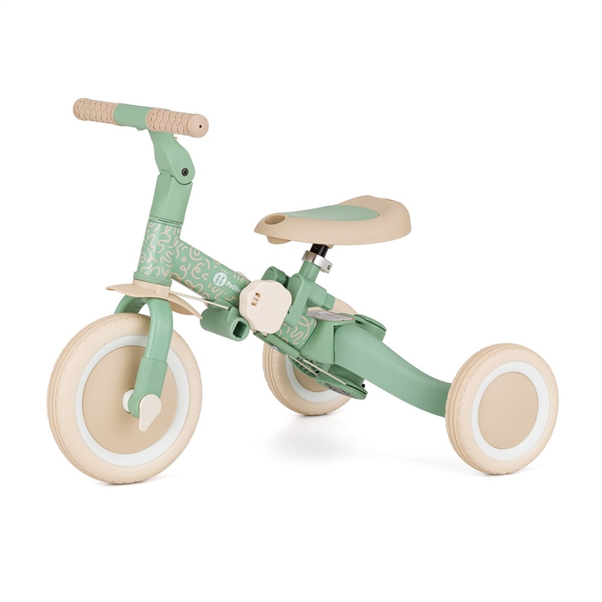 PETITE&MARS - Kinder-Dreirad 5-in-1 TURBO LIMITED Green Twist