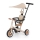 PETITE&MARS - Kinder-Dreirad 5-in-1 TURBO PLUS Desert Sand