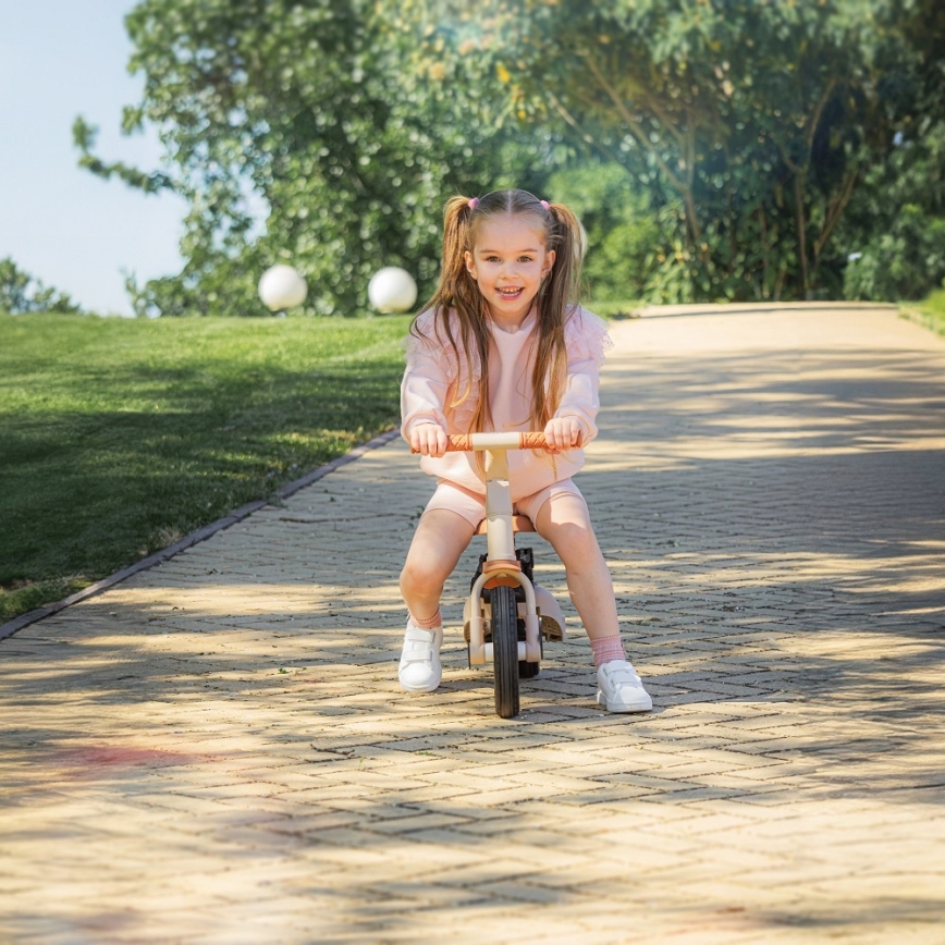 PETITE&MARS - Kinder-Dreirad 5-in-1 TURBO PLUS Desert Sand