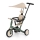 PETITE&MARS - Kinder-Dreirad 5-in-1 TURBO PLUS Misty Green