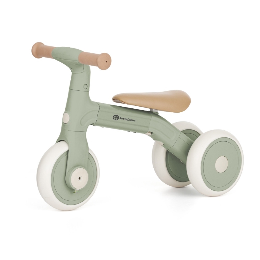 PETITE&MARS - Kinderlaufrad 3-in-1 BINGO Sage Leaf