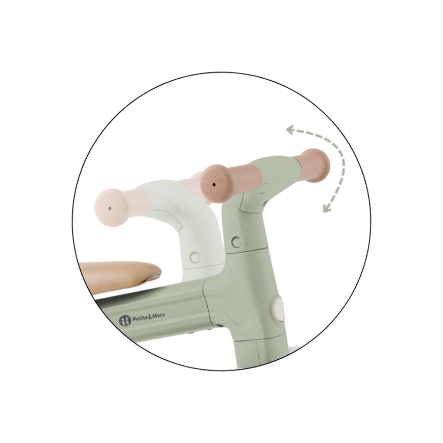 PETITE&MARS - Kinderlaufrad 3-in-1 BINGO Sage Leaf