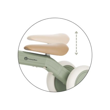PETITE&MARS - Kinderlaufrad 3-in-1 BINGO Sage Leaf