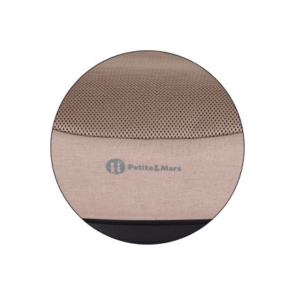 PETITE&MARS - Sitzerhöhung OPTIMUS PRO i-Size Air 125-150 cm (22-36 kg) braun