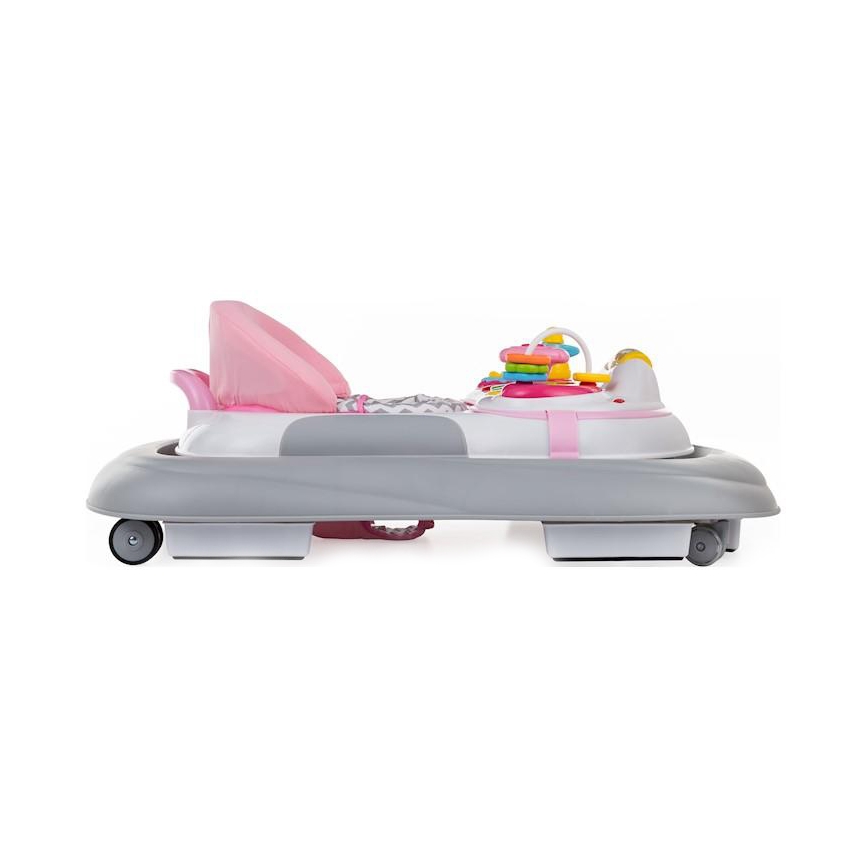 PETITE&MARS - Lauflernwagen mit Melodie MONTY rosa