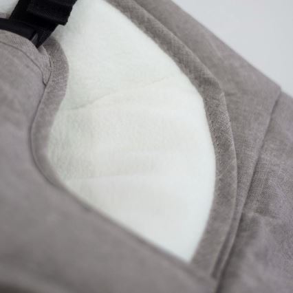 PETITE&MARS - Lettino per bambini CALMY grigio
