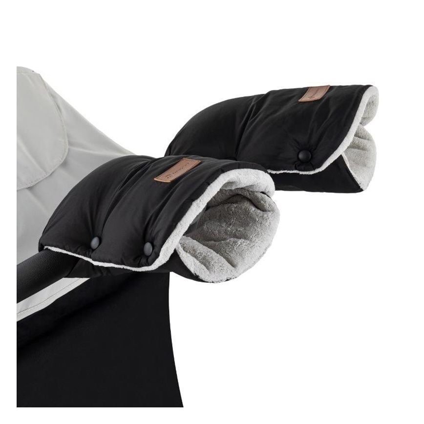 PETITE&MARS - LOT Chancelière bébé 3en1 JIBOT + manchons pour poussette JASIE blanc
