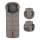 PETITE&MARS - LOT Chancelière pour bébé 4en1 ARCTIC + cache-mains pour poussette FURRY Mocha Mousse