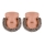 PETITE&MARS - Manchon de poussette FURRY Pastel Peach