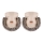PETITE&MARS - Manchon de poussette FURRY Rose Petal