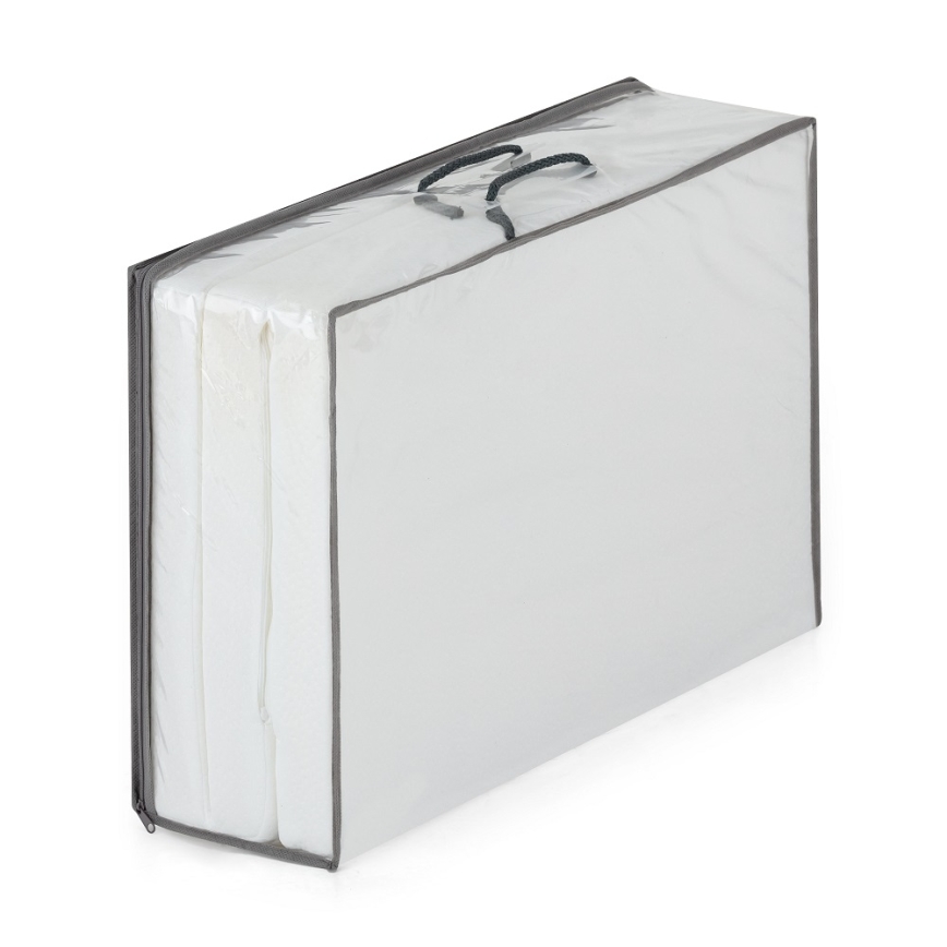 PETITE&MARS - Materasso da viaggio pieghevole FOLDIE 120x60 cm bianco
