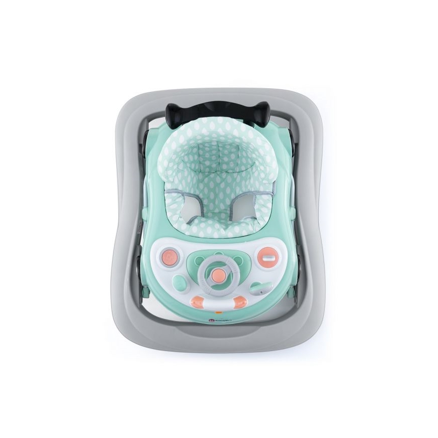 PETITE&MARS - Passeggino per bambini con melodia CABRIO 2xAA menta