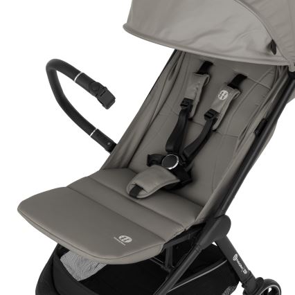 PETITE&MARS - Passeggino sportivo ZIP Grigio velluto