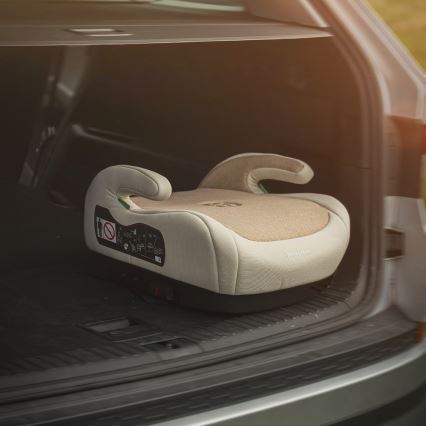 PETITE&MARS - Rehausseur pour voiture OPTIMUS PRO i-Taille 125-150 cm (22-36 kg) beige