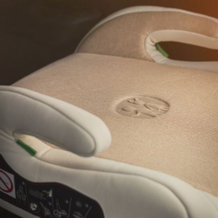 PETITE&MARS - Rehausseur pour voiture OPTIMUS PRO i-Taille 125-150 cm (22-36 kg) beige