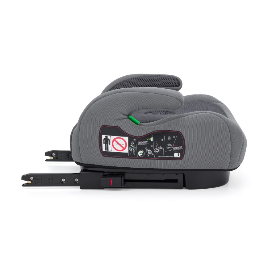 PETITE&MARS - Rehausseur pour voiture OPTIMUS PRO i-Taille 125-150 cm (22-36 kg) gris