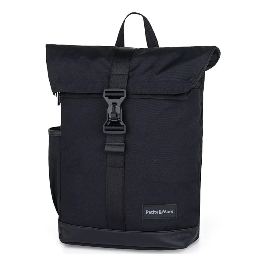 PETITE&MARS - Sac à dos à langer pour poussette JACKOB noir