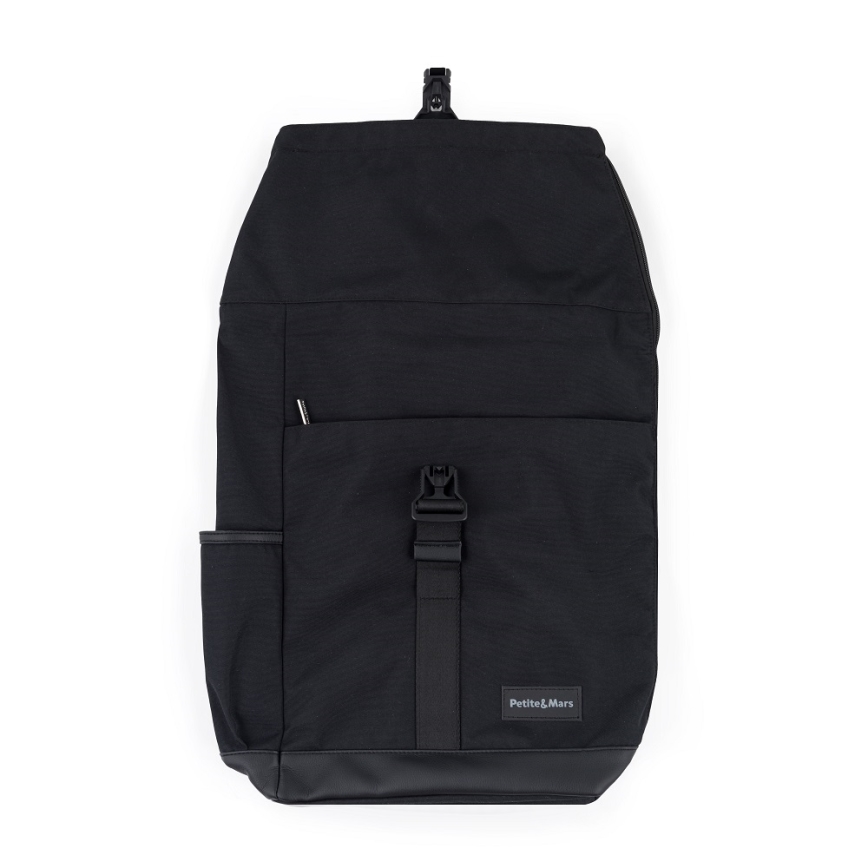 PETITE&MARS - Sac à dos à langer pour poussette JACKOB noir