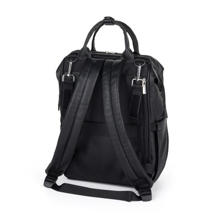 PETITE&MARS - Sac à dos à langer pour poussette JASPER noir