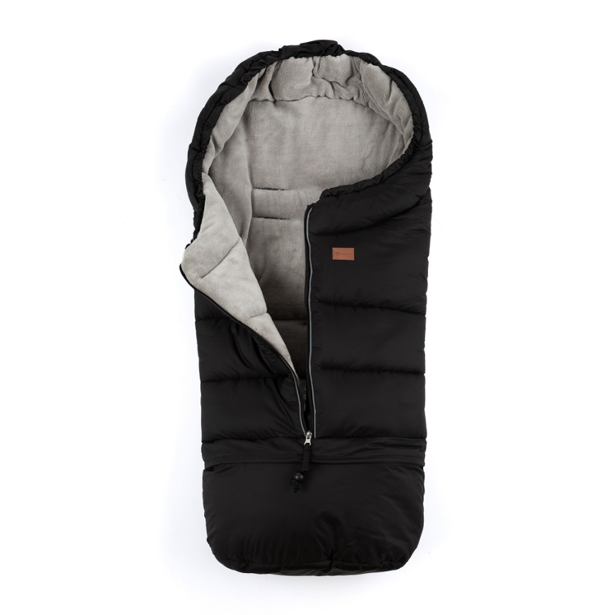PETITE&MARS - Sacco coprigambe 3in1 JIBOT nero
