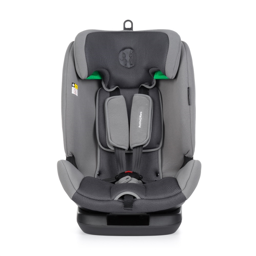 PETITE&MARS - Seggiolino auto PRIME PRO i-Dimensioni 76-150 cm (9-36 kg) grigio