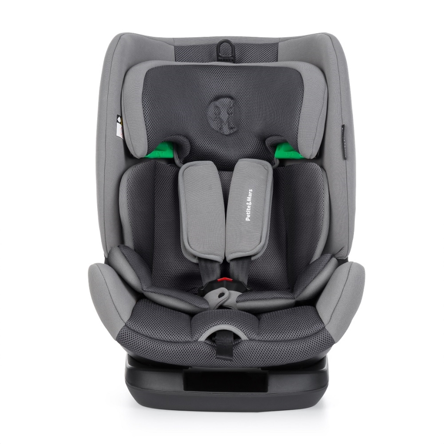 PETITE&MARS - Seggiolino auto PRIME PRO i-Dimensioni 76-150 cm (9-36 kg) grigio