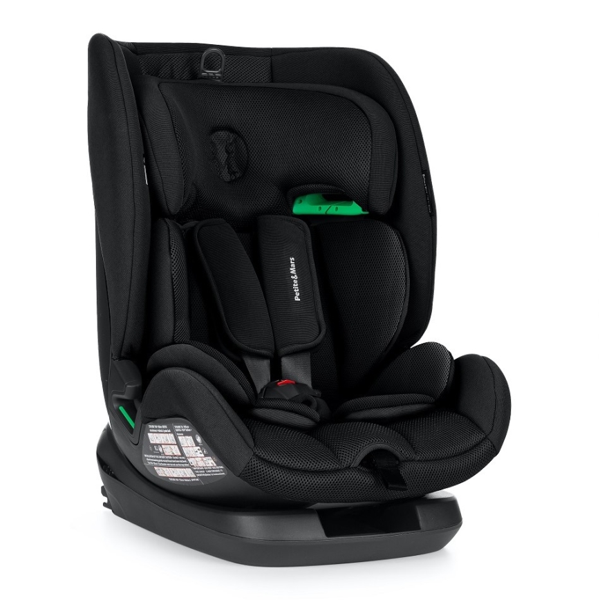 PETITE&MARS - Seggiolino auto PRIME PRO i-Dimensioni 76-150 cm (9-36 kg) nero