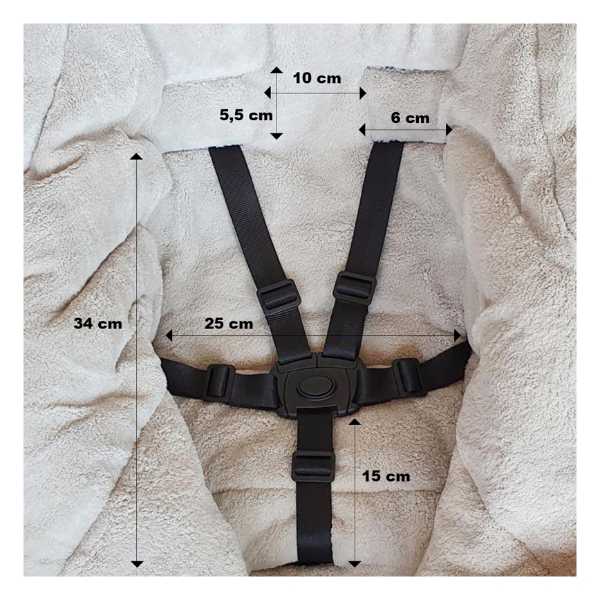 PETITE&MARS - SET Coprigambe 3in1 JIBOT + cuffie per passeggino JASIE grigio