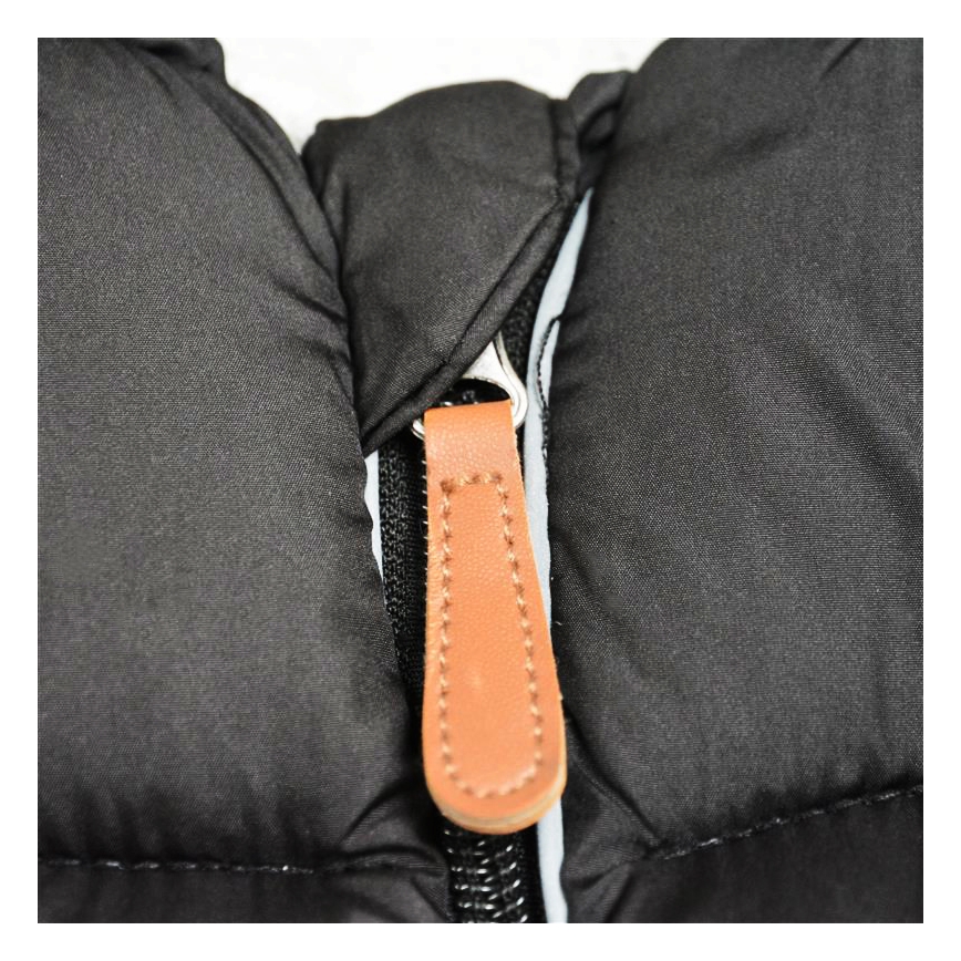 PETITE&MARS - SET Coprigambe 3in1 JIBOT + cuffie per passeggino JASIE nero