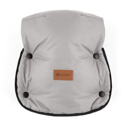 PETITE&MARS-SET Coprigambe per bambini 4in1 ARCTIC + stroller mano muffs FURRY Champagne Shower