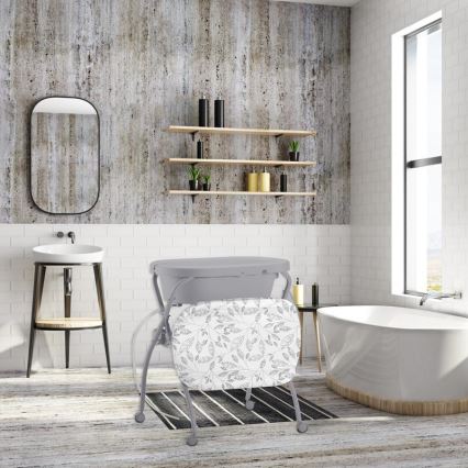 PETITE&MARS - Table à langer avec baignoire SPA 3en1 gris