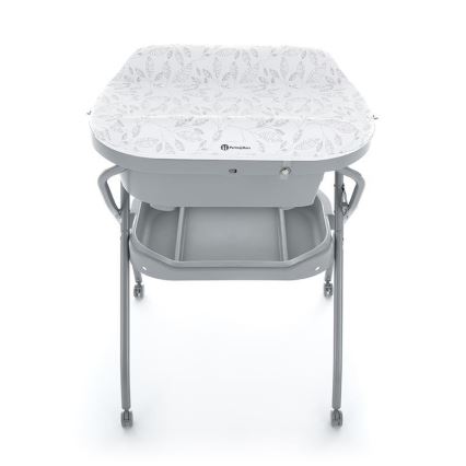 PETITE&MARS - Table à langer avec baignoire SPA 3en1 gris