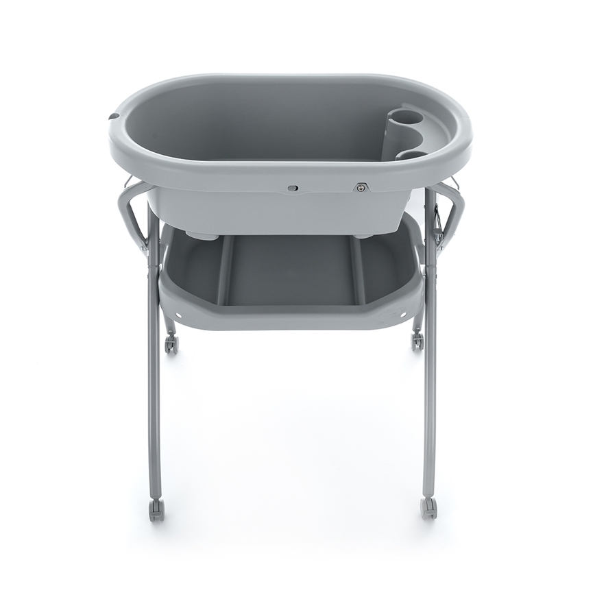 PETITE&MARS - Table à langer avec baignoire SPA 3en1 gris