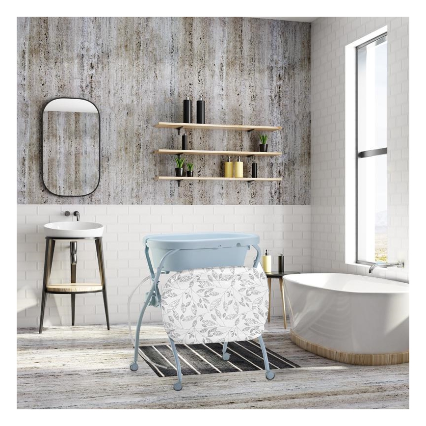 PETITE&MARS - Table à langer avec baignoire SPA 3en1 menthe