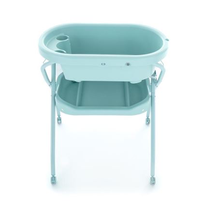 PETITE&MARS - Table à langer avec baignoire SPA 3en1 menthe