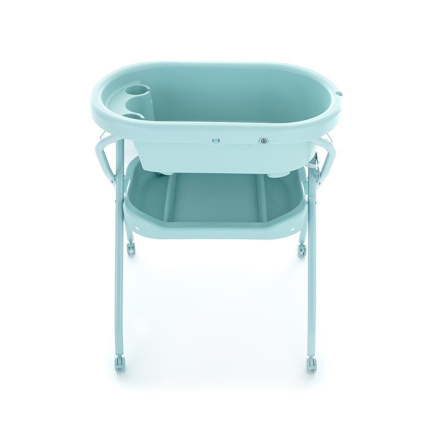 PETITE&MARS - Table à langer avec baignoire SPA 3en1 menthe