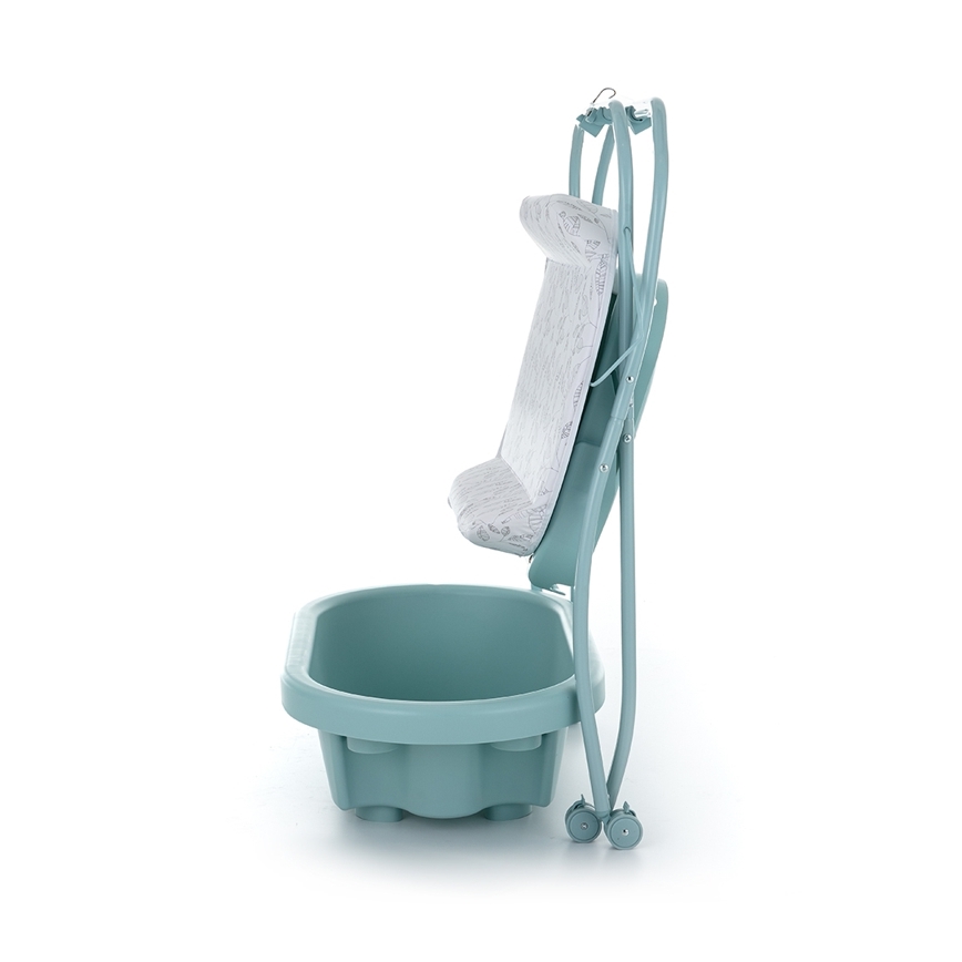 PETITE&MARS - Table à langer avec baignoire SPA 3en1 menthe