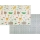 PETITE&MARS - Tapis de jeu pliable CAMPY Animals&Hexagon