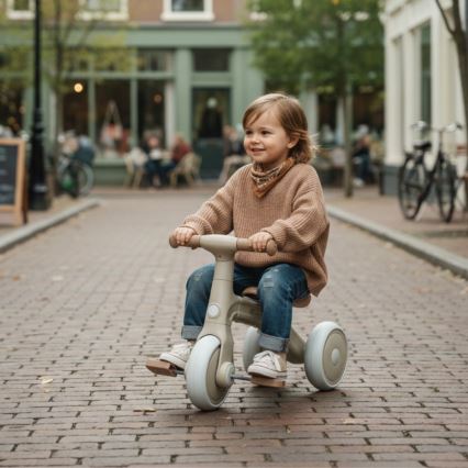 PETITE&MARS - Triciclo 3 in 1 per bambini BINGO Avorio Bianco